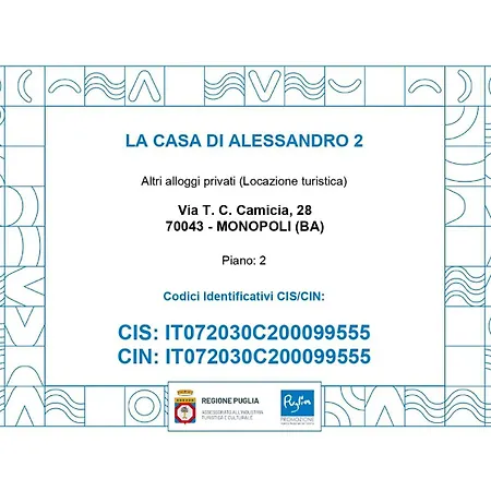 La Casa Di Alessandro Daire Monopoli